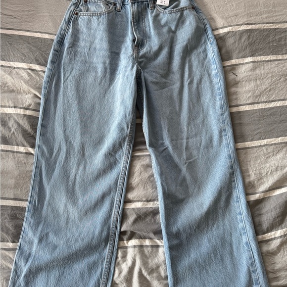 Abercrombie & Fitch Denim - Abercrombie & Fitch Light Blue High Rise Jeans